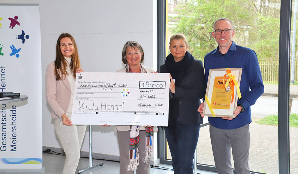 Lohnender Sponsorenlauf der Gesamtschule Hennef Meiersheide