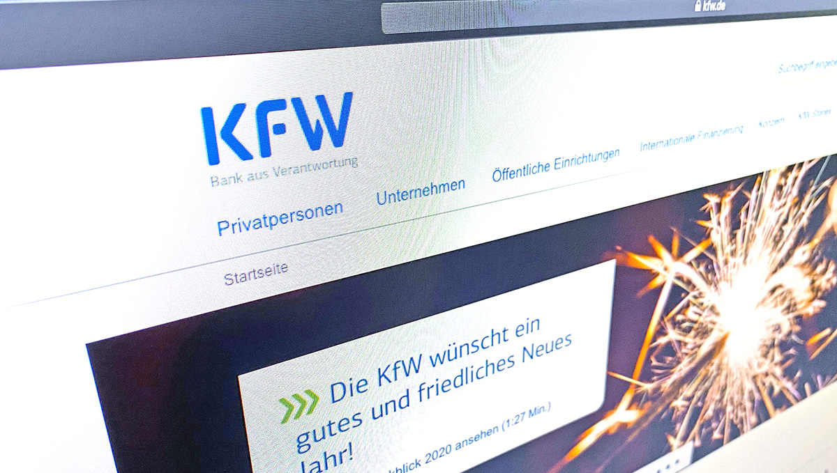 Anerkennung auch durch die KfW